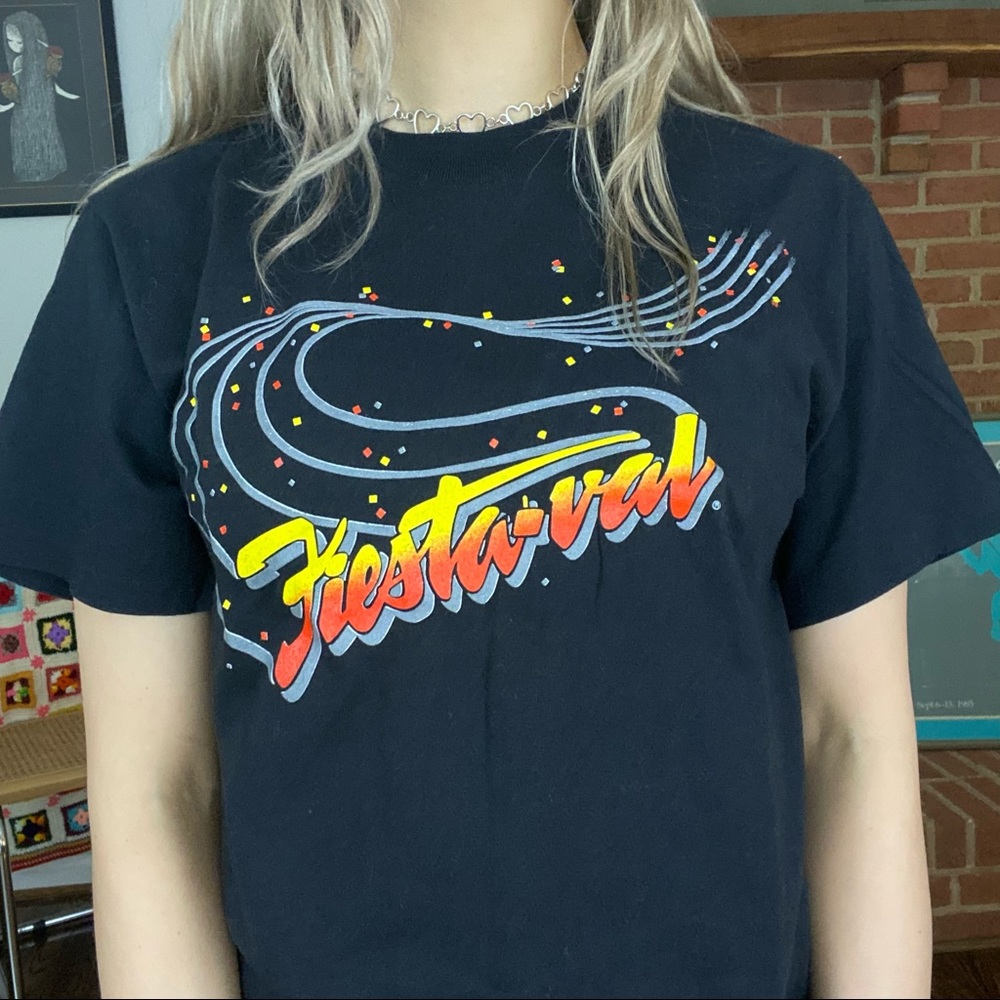 Vintage 90s Fiesta-val Music Festival Screen Stars Single Stitch Graphic… - Picture 1 of 13